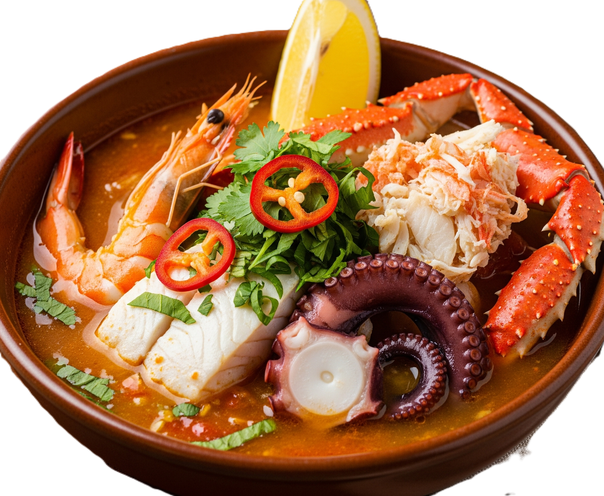 Caldo de Mariscos