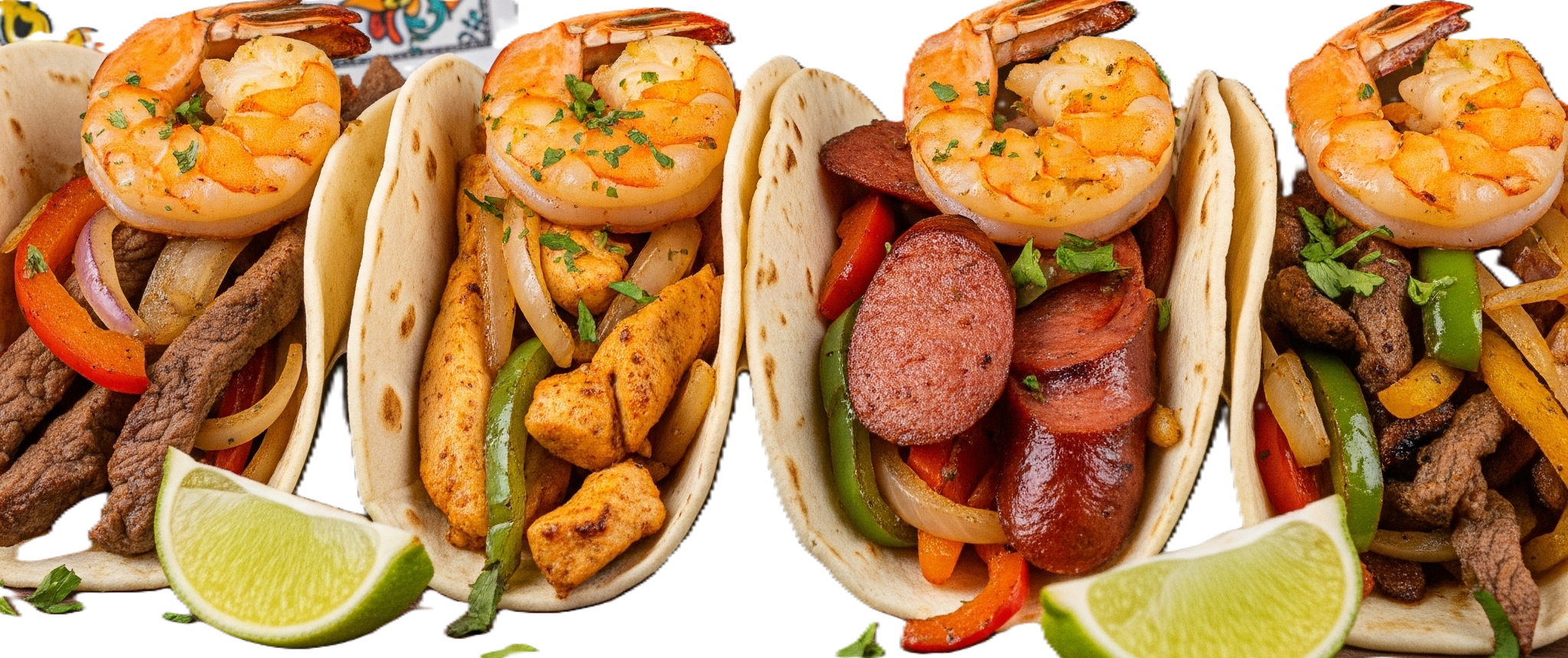 Tacos Cielo, Mar y Tierra